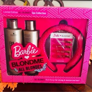 Schwarzkopf Barbie Blondme Hair Styling Set - Pink